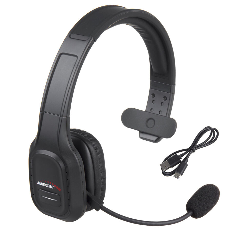 Audiocore AC864 Bluetooth ANC Call Center Fejhallgató Mikrofonnal
