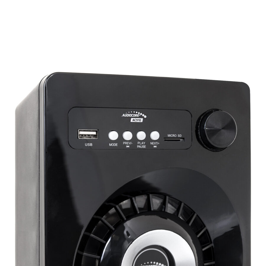 Audiocore AC910 Bluetooth 2.1 Hangszórókészlet FM rádióval, TF kártya bemenettel, AUX és USB táplálással - Image 7