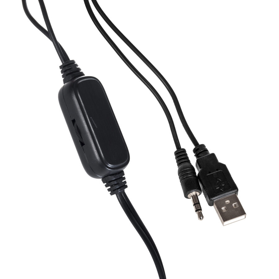 Audiocore AC855 B Fekete USB Számítógépes Hangszórók, 6W - Image 4