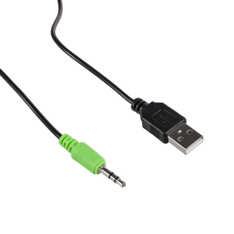 Audiocore AC805 6W USB Fekete Számítógépes Hangszórók - Image 5