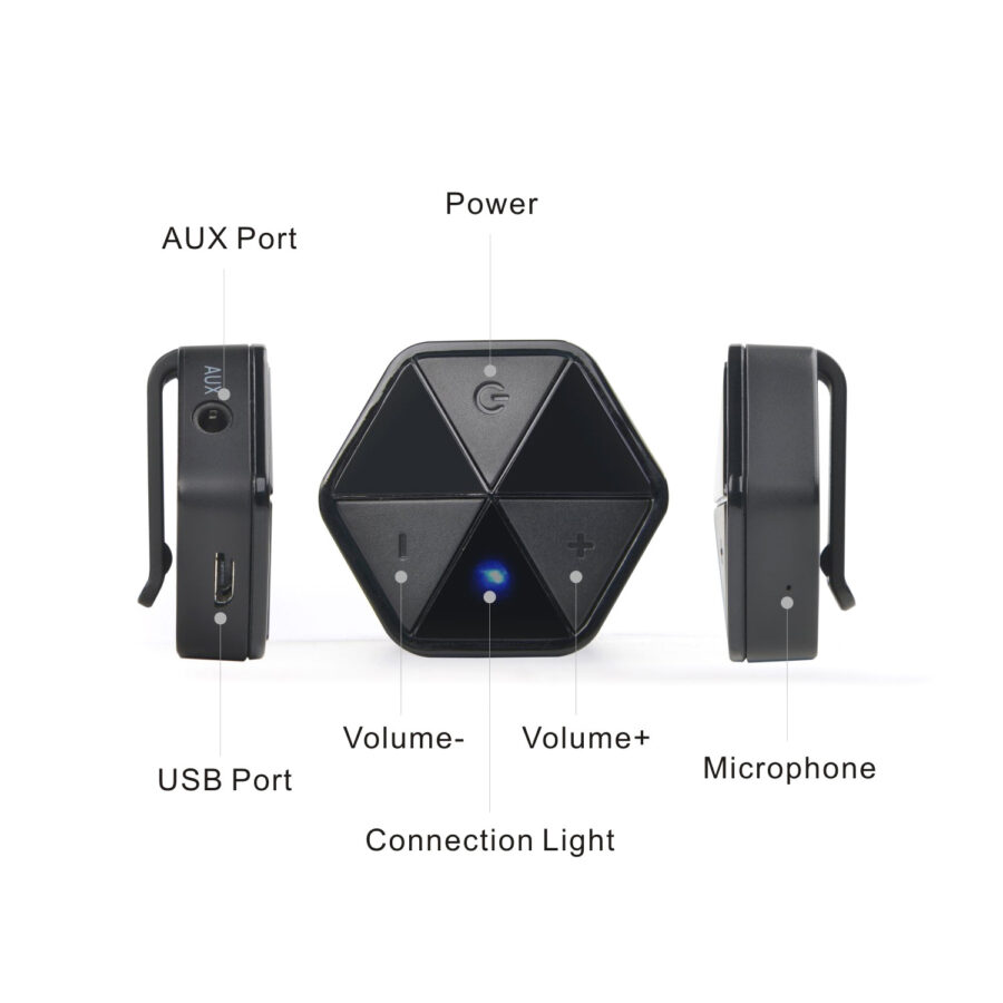 Audiocore AC815 Bluetooth Adapter Klipsszel - HSP, HFP, A2DP, AVRCP - Image 7