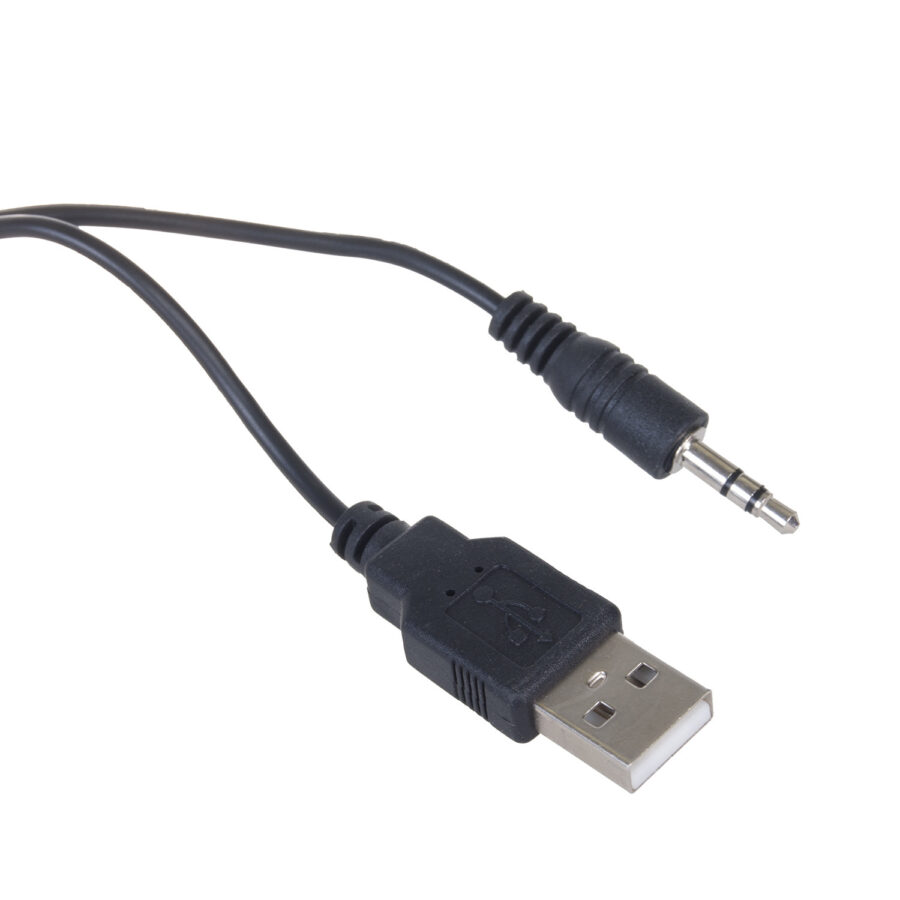 Audiocore AC835 LED USB Számítógépes Hangszórók 6W Fekete - Image 6