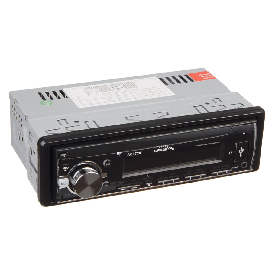 Audiocore AC9720 B Multiszínű Bluetooth Autórádió MP3/WMA/USB/RDS/SD ISO-val - Image 2